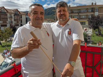 Fotos del cohete de fiestas de Ayegui 2023.