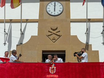 Fotos del cohete de fiestas de Ayegui 2023.