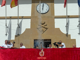 Fotos del cohete de fiestas de Ayegui 2023.