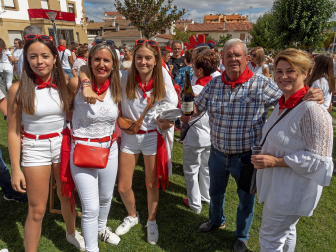 Fotos del cohete de fiestas de Ayegui 2023.