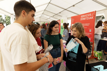 Fotos de la Jornada de Bienvenida organizada por la UPNA.