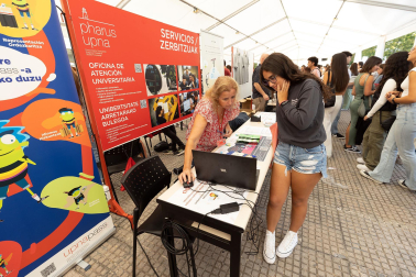 Fotos de la Jornada de Bienvenida organizada por la UPNA.