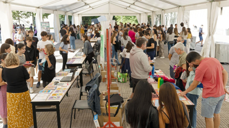 Fotos de la Jornada de Bienvenida organizada por la UPNA.