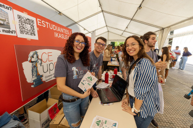 Fotos de la Jornada de Bienvenida organizada por la UPNA.