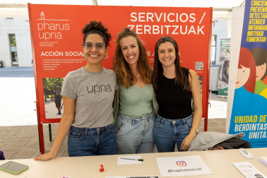 Fotos de la Jornada de Bienvenida organizada por la UPNA.