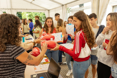 Fotos de la Jornada de Bienvenida organizada por la UPNA.