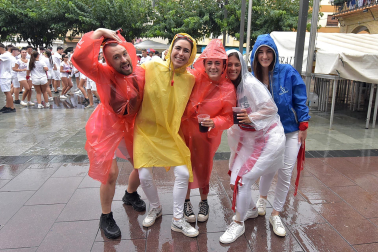 Fotos del cohete de fiestas de Peralta.
