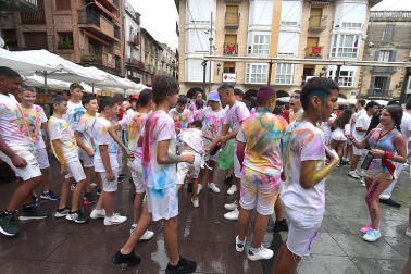Fotos del cohete de fiestas de Peralta.