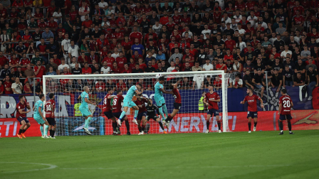 Fotos del Osasuna - Barcelona.