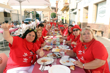 Fotos del cohete de fiestas de Cintruénigo./
