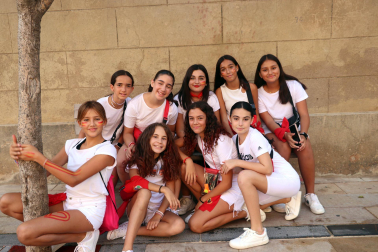 Fotos del cohete de fiestas de Cintruénigo./