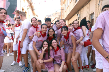 Fotos del cohete de fiestas de Cintruénigo./