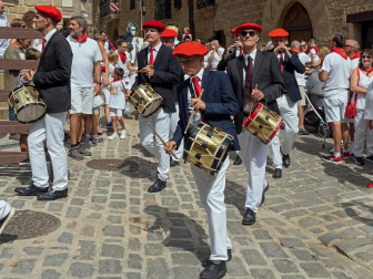 Fotos del cohete de fiestas de Artajona 2023.