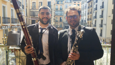 Martín Olmedo y Javi Pérez,