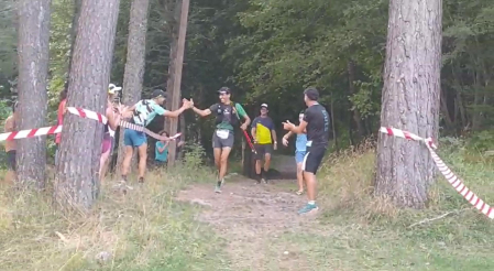 El corredor lumbierino del Txurregi se ha impuesto en la carrera