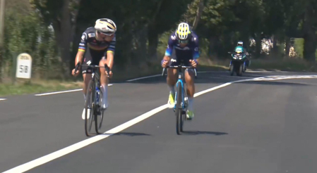 Evenepoel y Oliveira