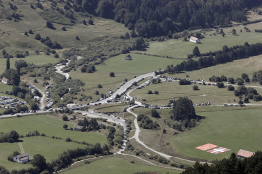 Fotos de Belagua, final de la 14ª etapa de la Vuelta Ciclista a España.