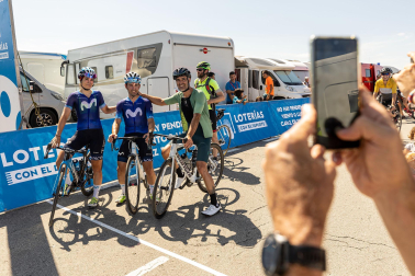 Fotos de la 14ª etapa de la Vuelta a su paso por Navarra