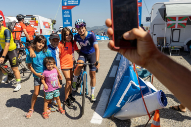 Fotos de la 14ª etapa de la Vuelta a su paso por Navarra
