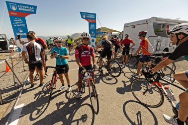 Fotos de la 14ª etapa de la Vuelta a su paso por Navarra