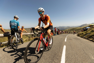 Fotos de la 14ª etapa de la Vuelta a su paso por Navarra