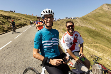 Fotos de la 14ª etapa de la Vuelta a su paso por Navarra