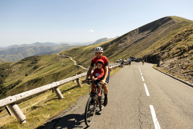 Fotos de la 14ª etapa de la Vuelta a su paso por Navarra