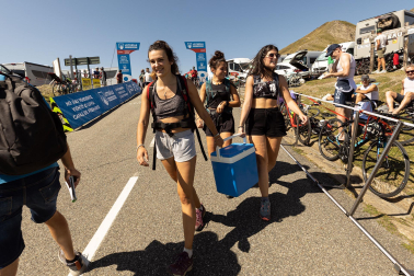Fotos de la 14ª etapa de la Vuelta a su paso por Navarra