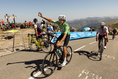 Fotos de la 14ª etapa de la Vuelta a su paso por Navarra