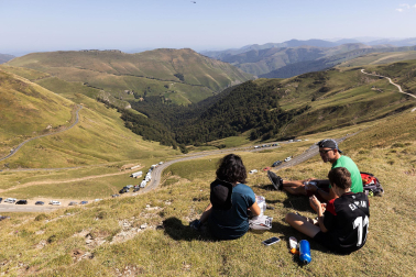 Fotos de la 14ª etapa de la Vuelta a su paso por Navarra