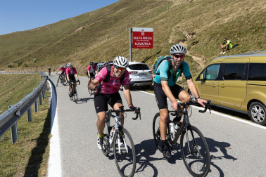 Fotos de la 14ª etapa de la Vuelta a su paso por Navarra