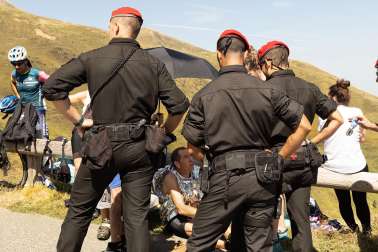 Fotos de la 14ª etapa de la Vuelta a su paso por Navarra