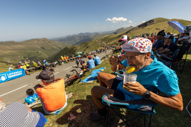 Fotos de la 14ª etapa de la Vuelta a su paso por Navarra
