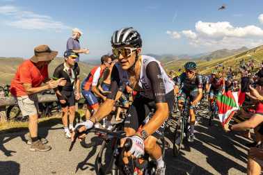 Fotos de la 14ª etapa de la Vuelta a su paso por Navarra