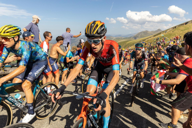 Fotos de la 14ª etapa de la Vuelta a su paso por Navarra