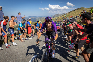 Fotos de la 14ª etapa de la Vuelta a su paso por Navarra