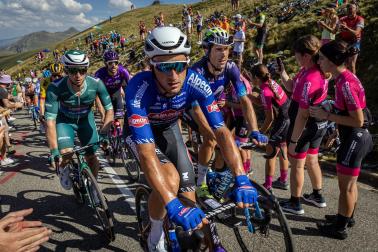 Fotos de la 14ª etapa de la Vuelta a su paso por Navarra