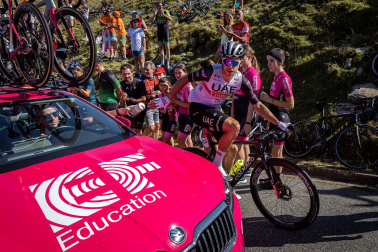 Fotos de la 14ª etapa de la Vuelta a su paso por Navarra