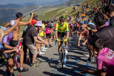 Fotos de la 14ª etapa de la Vuelta a su paso por Navarra