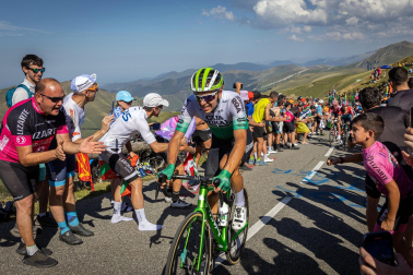 Fotos de la 14ª etapa de la Vuelta a su paso por Navarra