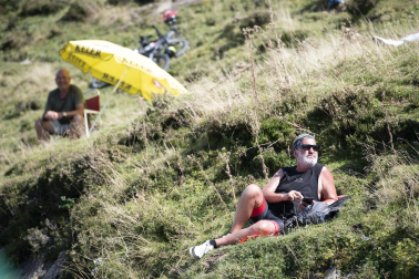 Fotos de la 14ª etapa de la Vuelta a su paso por Navarra
