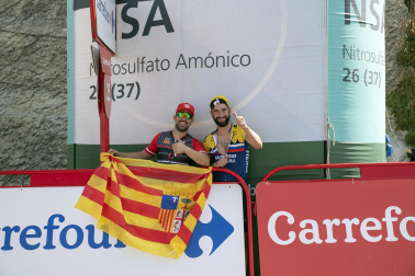 Fotos de la 14ª etapa de la Vuelta a su paso por Navarra