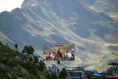 Fotos de la 14ª etapa de la Vuelta a su paso por Navarra
