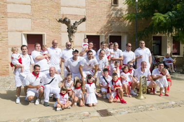 Imágenes del cohete de las fiestas de Fitero