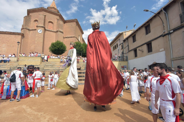 Fotos del inicio de las fiestas de Cárcar