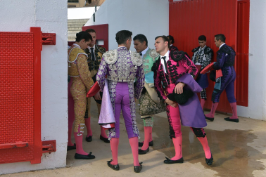 Imágenes de la novillada de las fiestas de Peralta