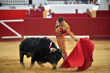 Imágenes de la novillada de las fiestas de Peralta
