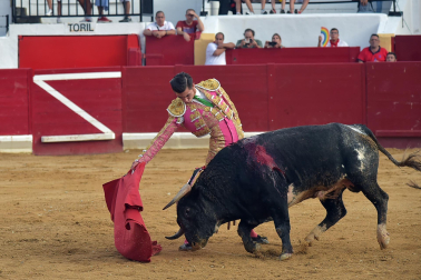 Imágenes de la novillada de las fiestas de Peralta
