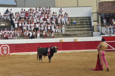 Imágenes de la novillada de las fiestas de Peralta