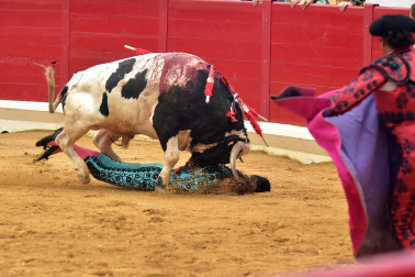 Imágenes de la novillada de las fiestas de Peralta
